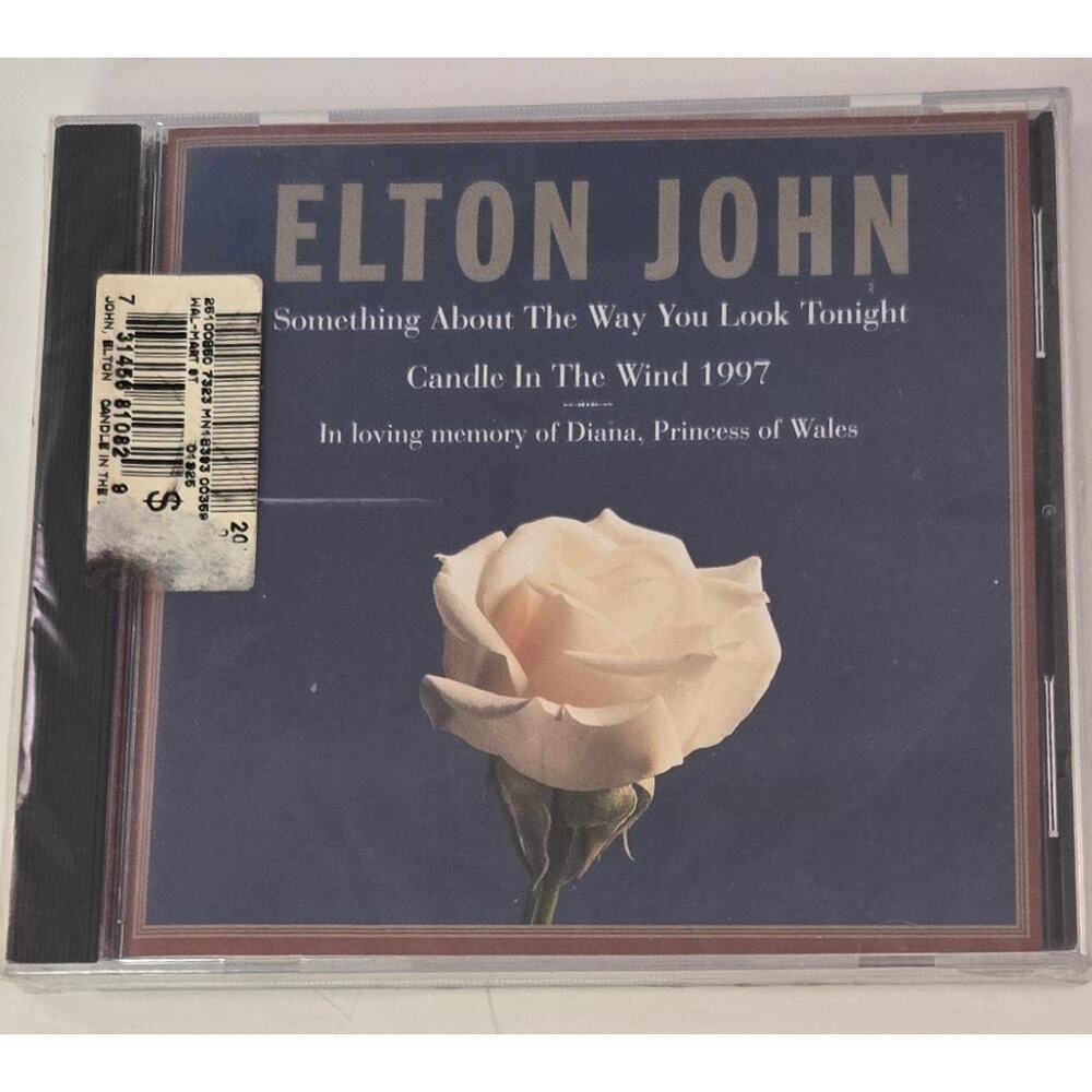 Elton John Candle In The Wind Memorial CD Single For Princess Diana New Sealed